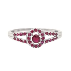 Mauboussin Bague Volupté et passion Or blanc Rubis