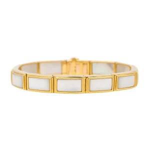 Mauboussin Bracelet Palmier Or jaune Nacre