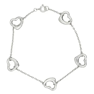 Tiffany & co Bracelet Coeur Open heart Argent