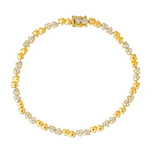Bracelet Or jaune Diamant