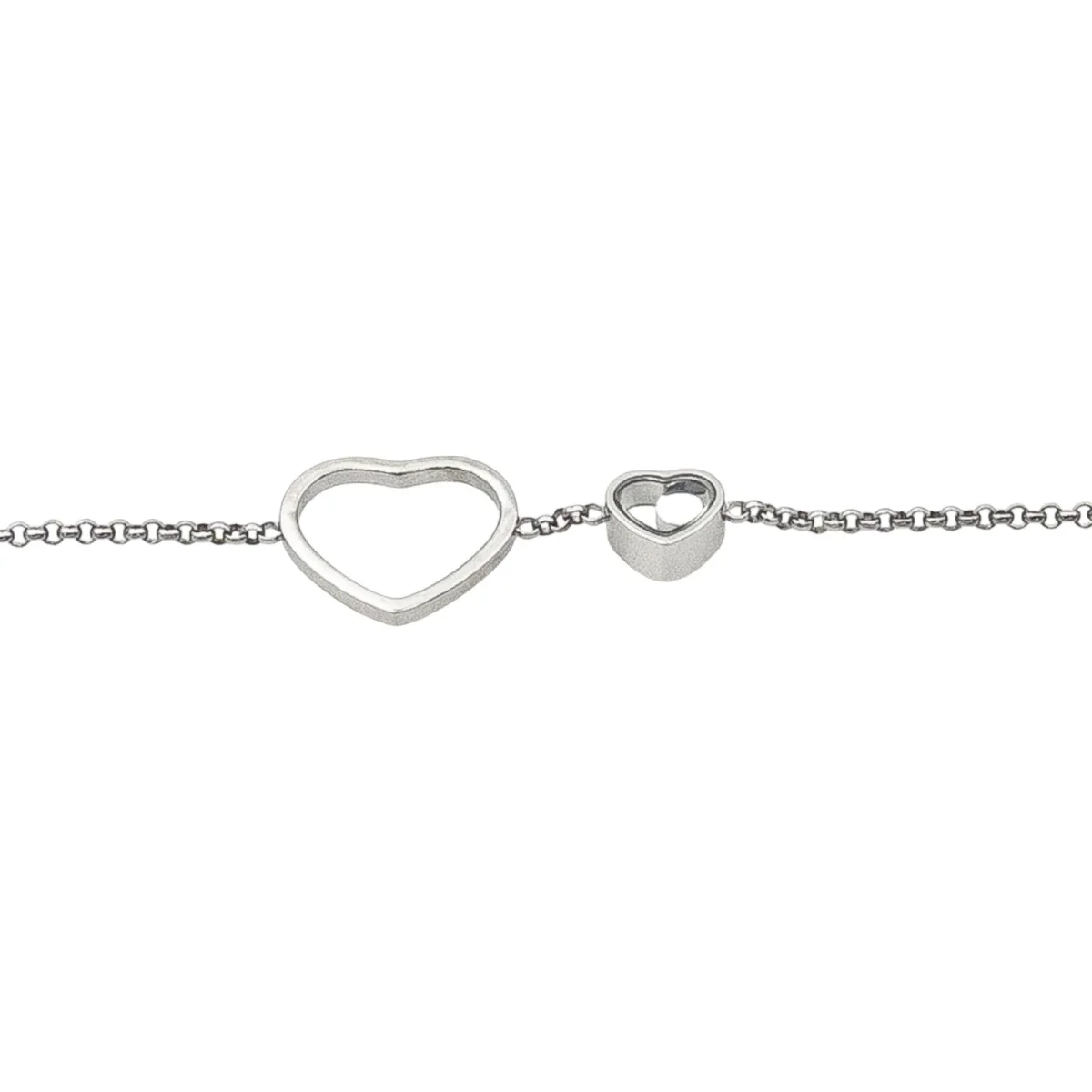 Chopard Collier Sautoir Happy heart Or blanc Diamant – Image 9