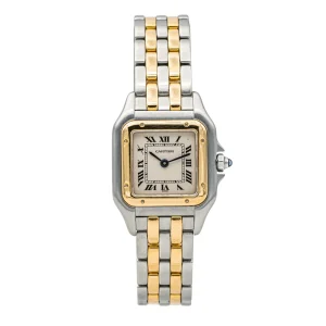 Cartier Montre Panthère Acier, Or jaune