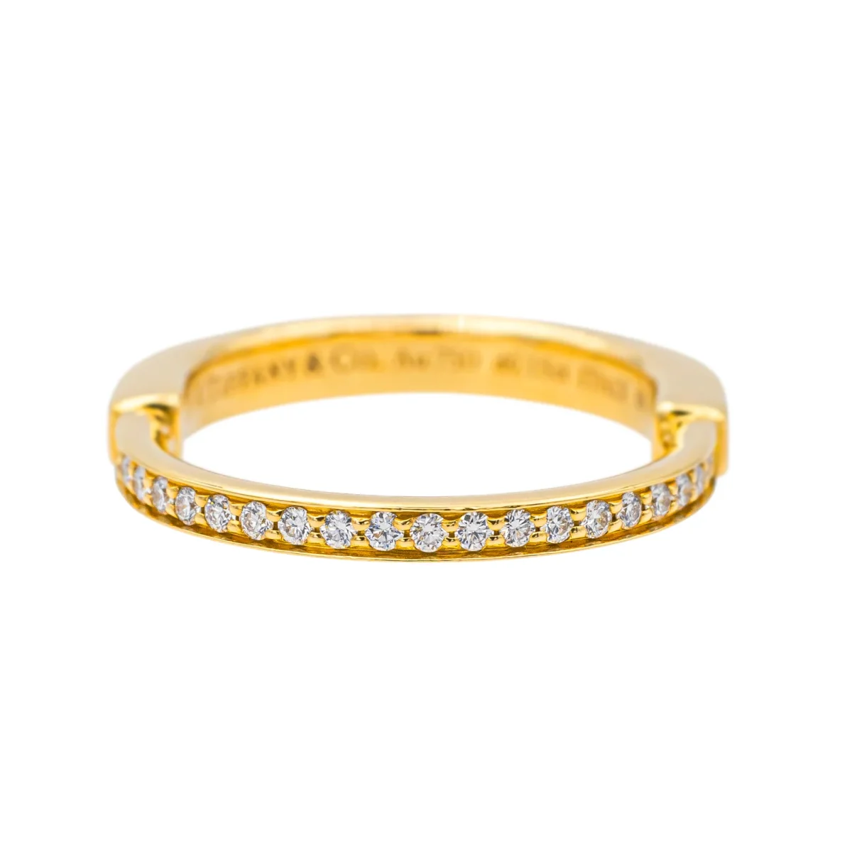 Tiffany & co Bague Lock Or jaune Diamant