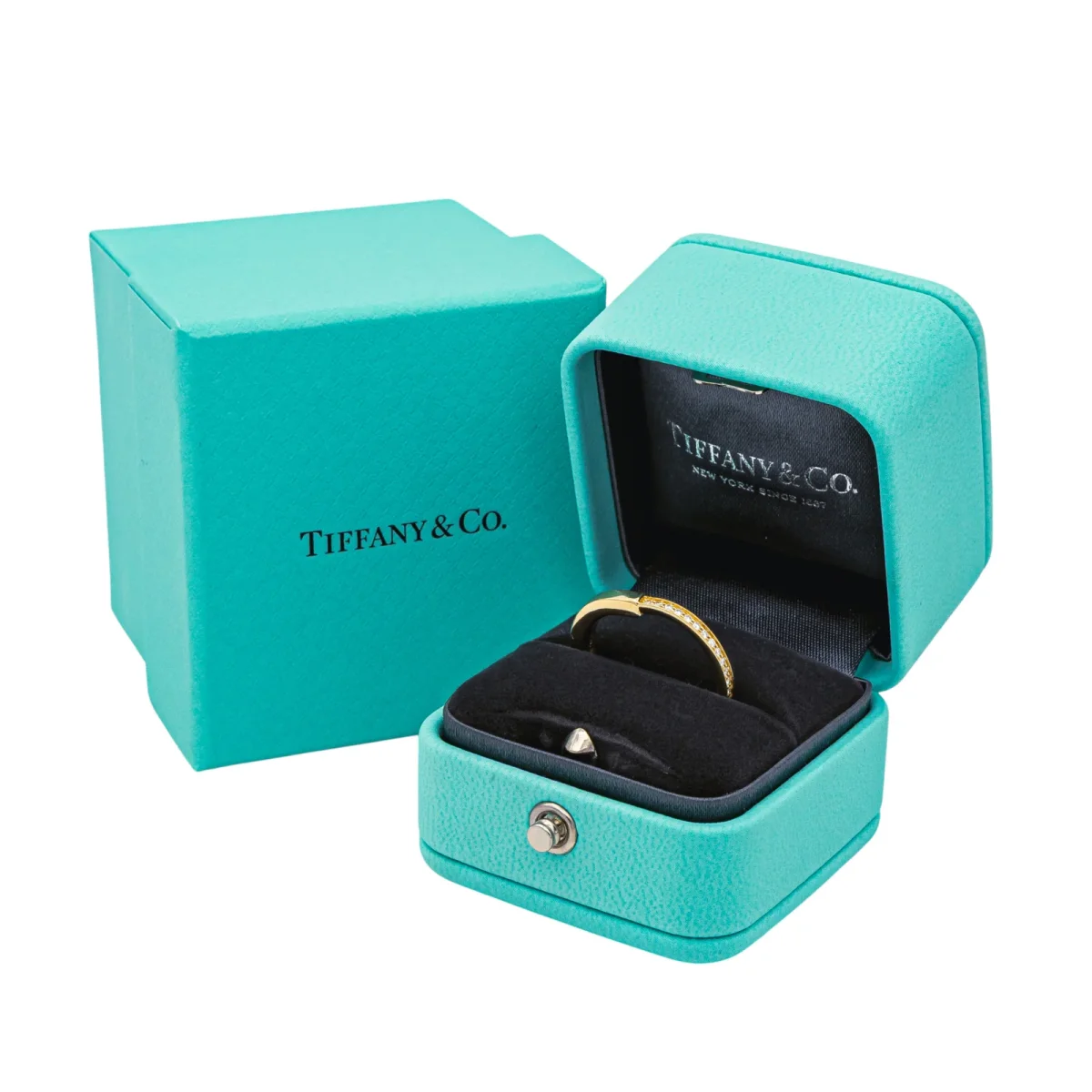 Tiffany & co Bague Lock Or jaune Diamant – Image 4