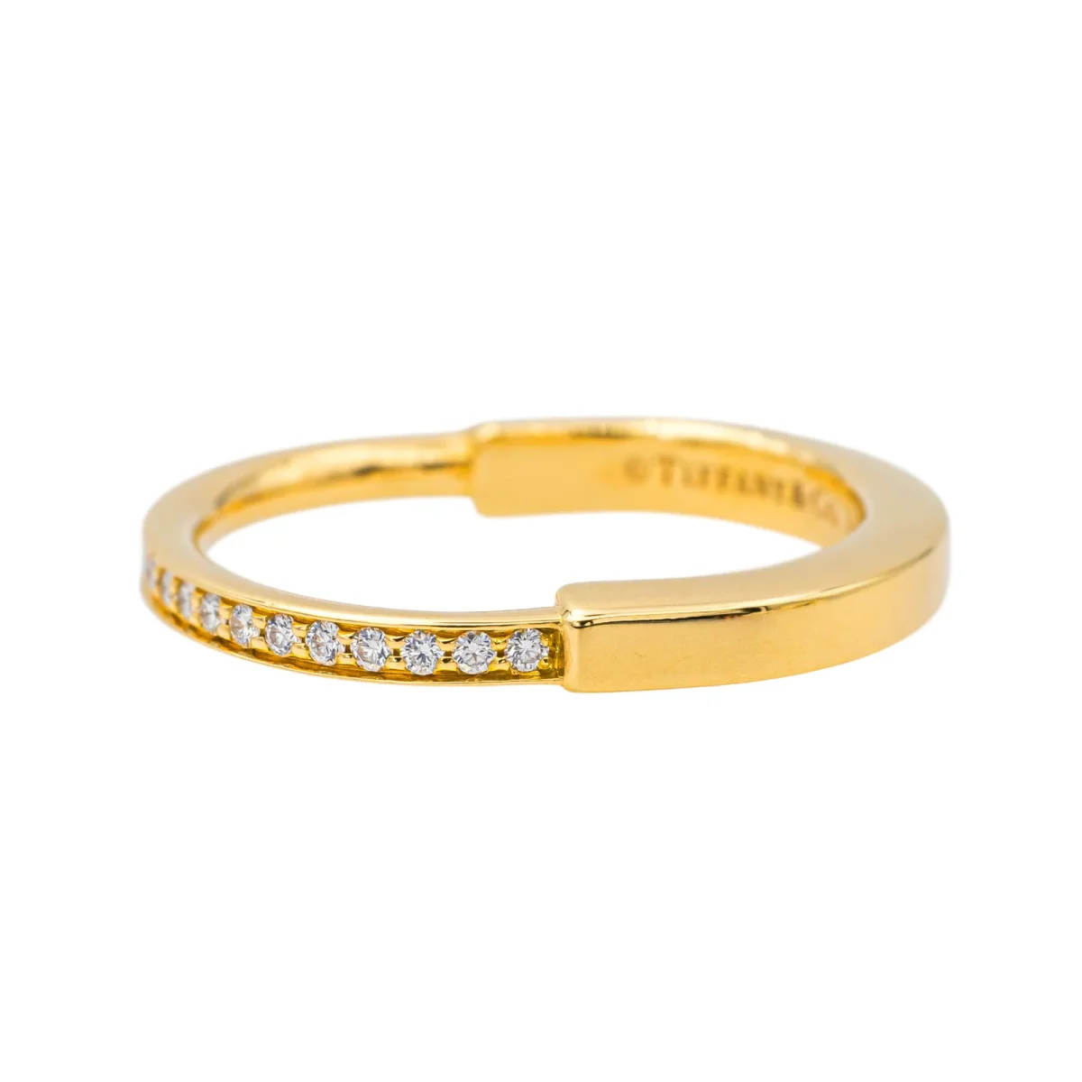 Tiffany & co Bague Lock Or jaune Diamant – Image 7