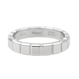 Chopard Bague Ice cube Or blanc