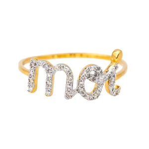 Mauboussin Bague Moi Or jaune, Or blanc Diamant