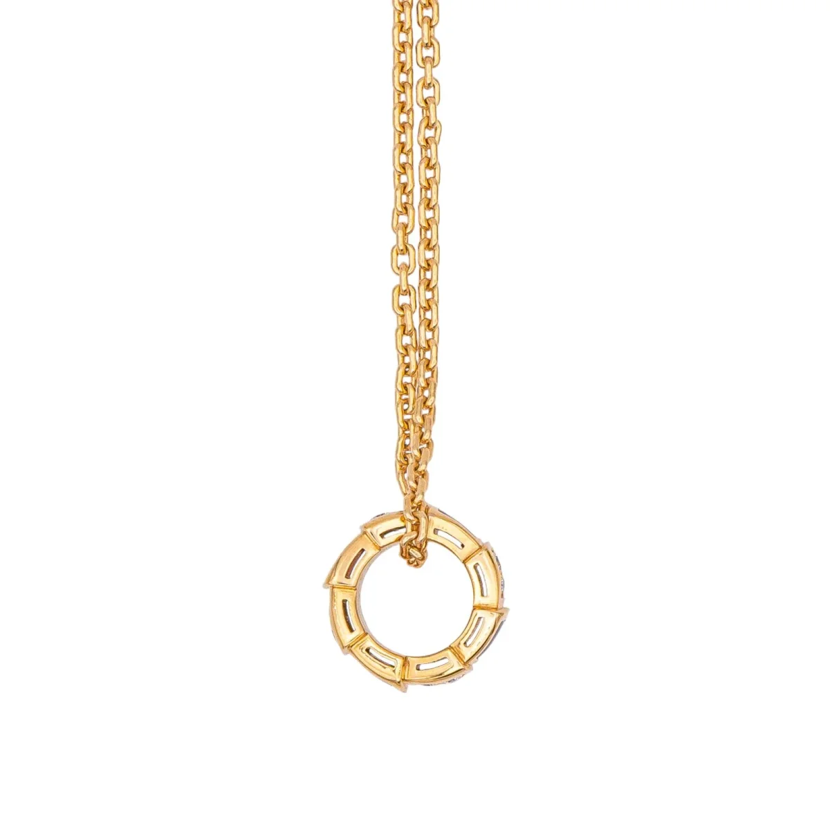 Bulgari Collier Serpenti Or rose Cornaline, Diamant – Image 6