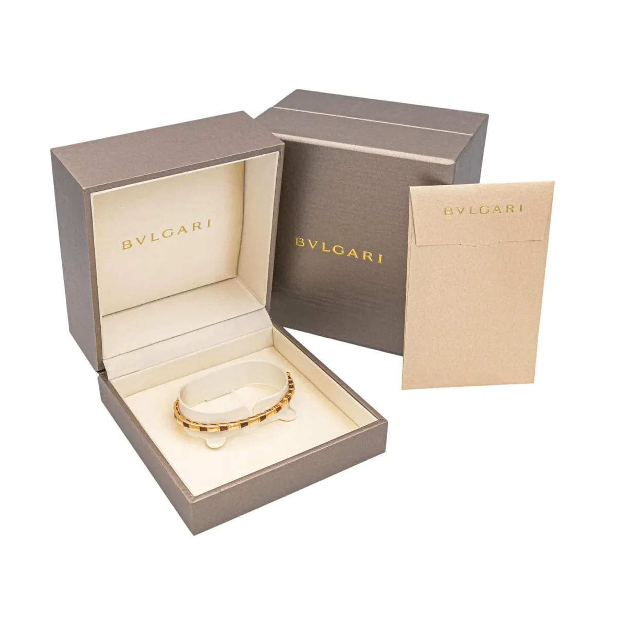 Bulgari Bracelet Serpenti Or rose Cornaline – Image 4