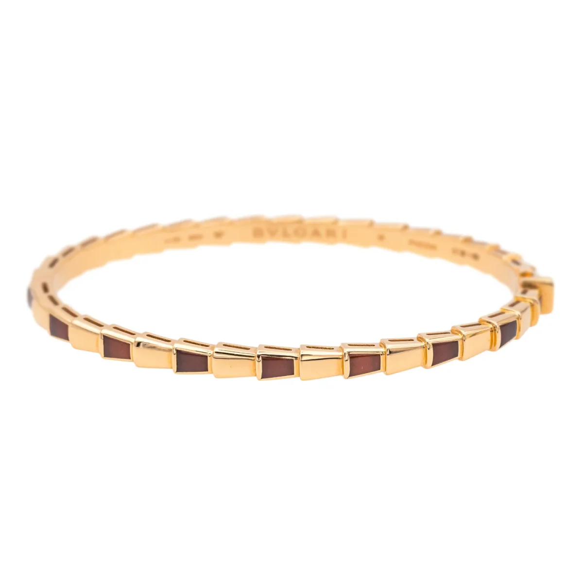 Bulgari Bracelet Serpenti Or rose Cornaline – Image 6