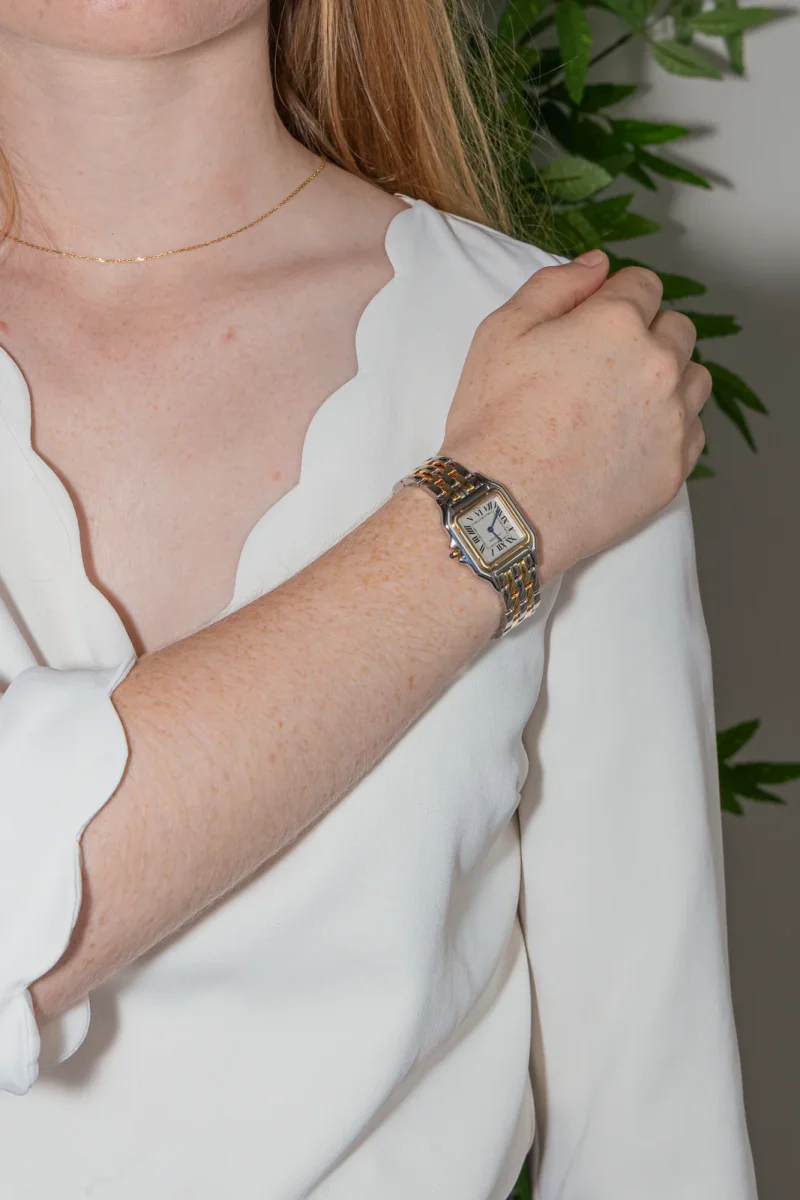 Cartier Montre Panthère Or jaune, Acier – Image 3