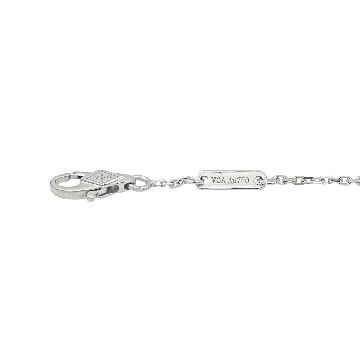 Van cleef & arpels Bracelet Sweet alhambra Or blanc Diamant – Image 8