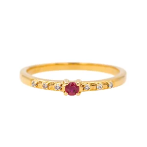 Mauboussin Bague Capsule d'émotions Or jaune Rubis, Diamant