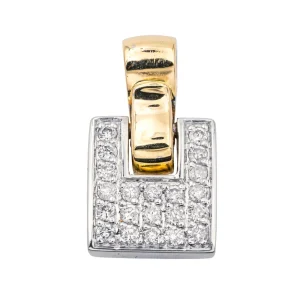 Guy laroche Pendentif Or blanc, Or jaune Diamant