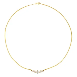 Collier Or jaune Diamant