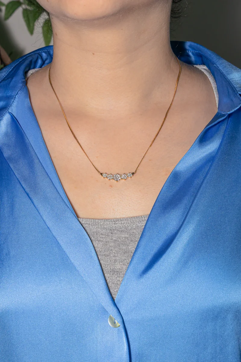Collier Or jaune Diamant – Image 3