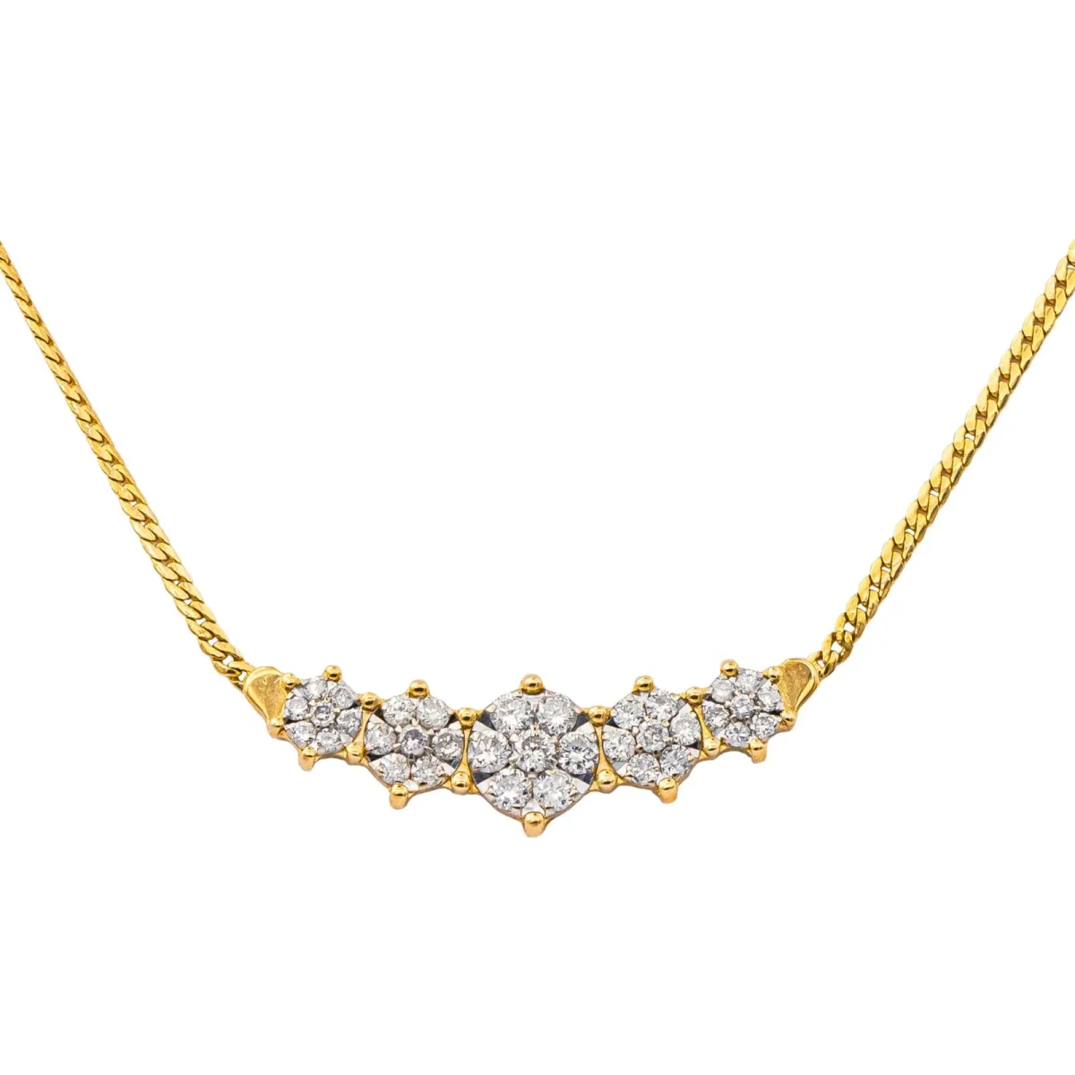 Collier Or jaune Diamant – Image 4