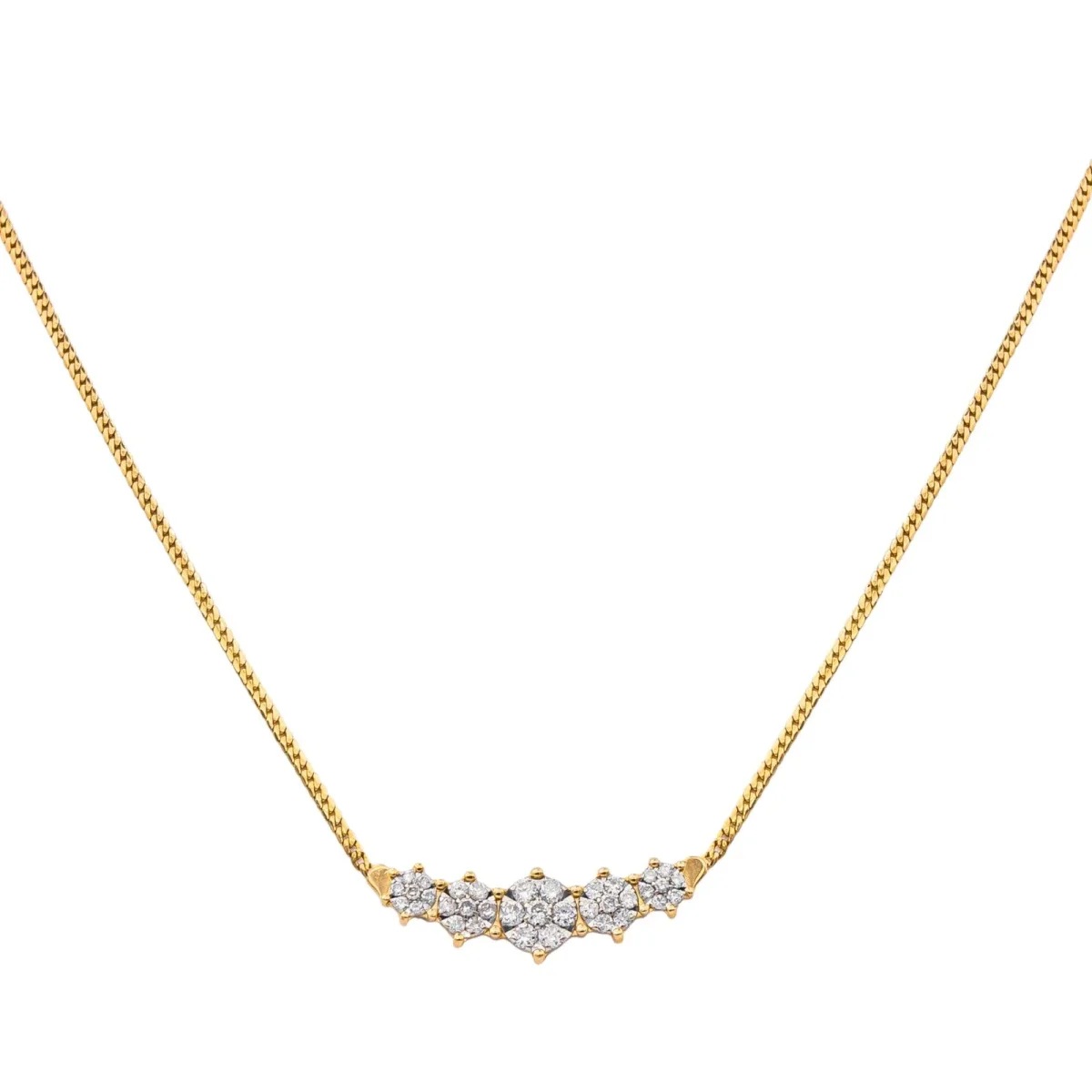 Collier Or jaune Diamant – Image 6