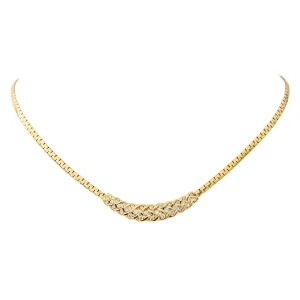 Collier Or jaune Diamant