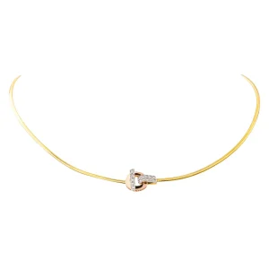 Guy laroche Collier  Or jaune, Or rose, Or blanc Diamant