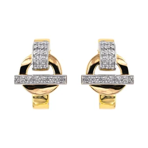 Guy laroche Boucles d'oreilles  Or jaune, Or rose, Or blanc Diamant