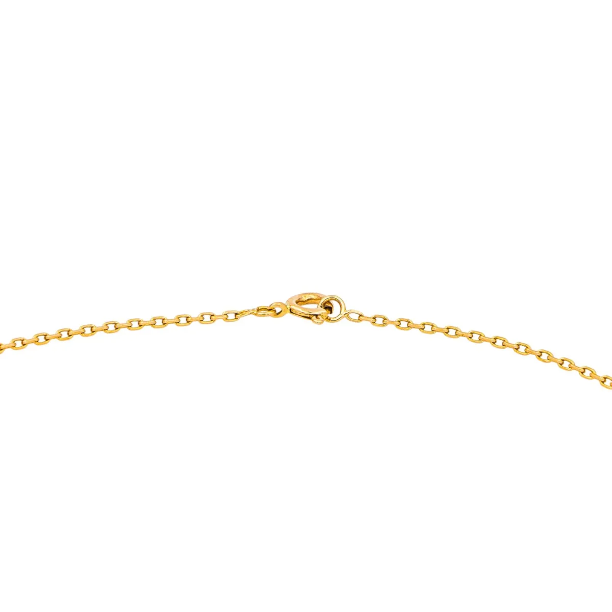 Collier Solitaire Or rose Diamant – Image 8