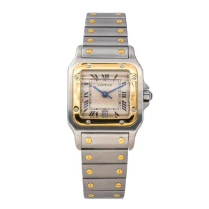 Cartier Montre Santos Acier, Or jaune