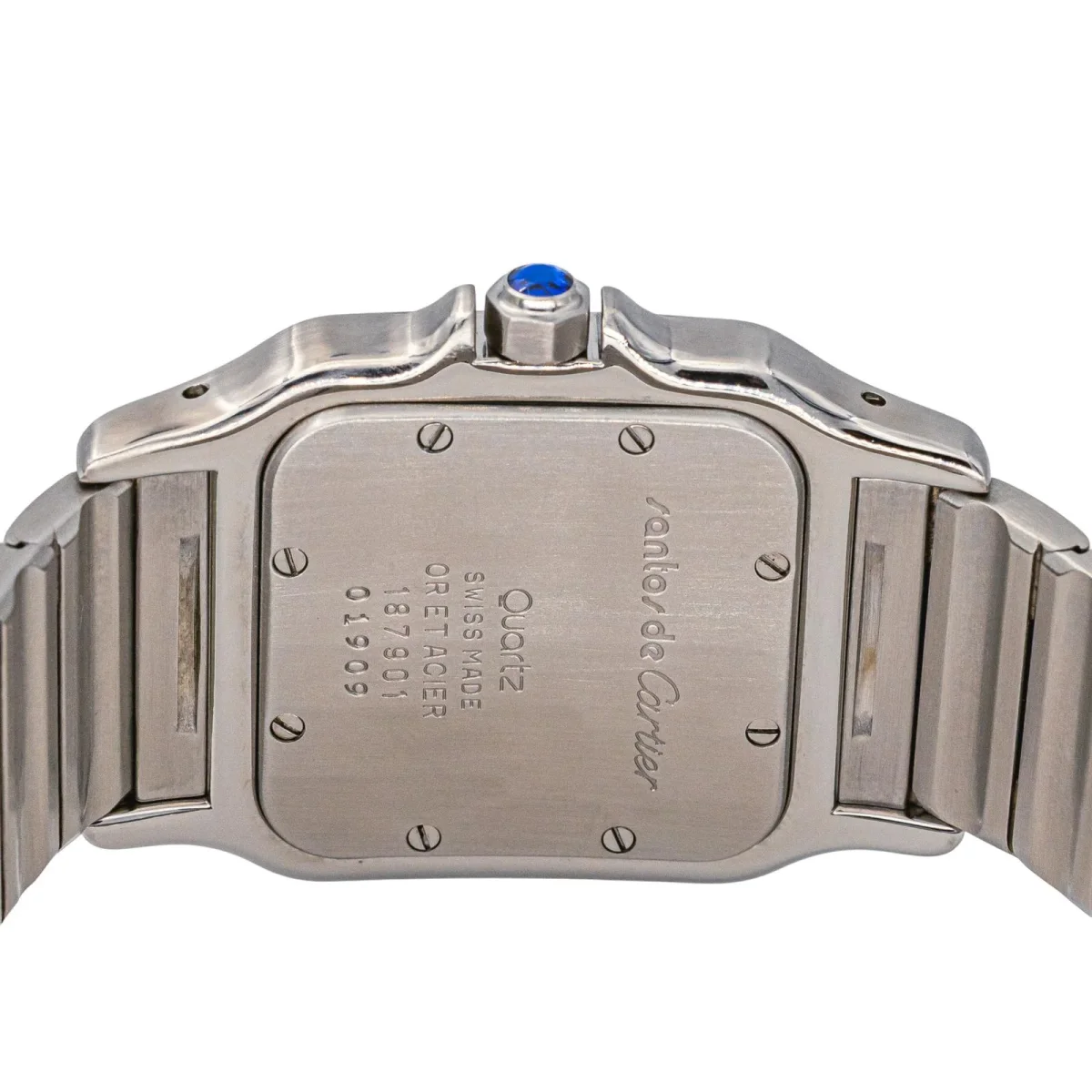 Cartier Montre Santos Acier, Or jaune – Image 8