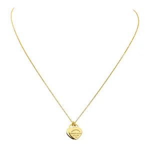 Tiffany & co Collier Please return to tiffany Or jaune