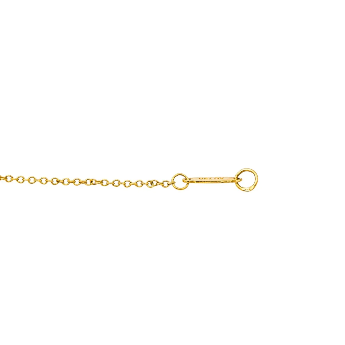 Tiffany & co Collier Please return to tiffany Or jaune – Image 8