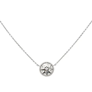 Dior Collier Rose des vents Or blanc Diamant