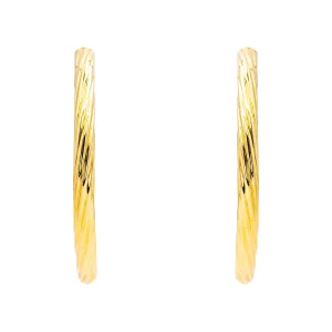 Boucles d'oreilles Créoles Or jaune