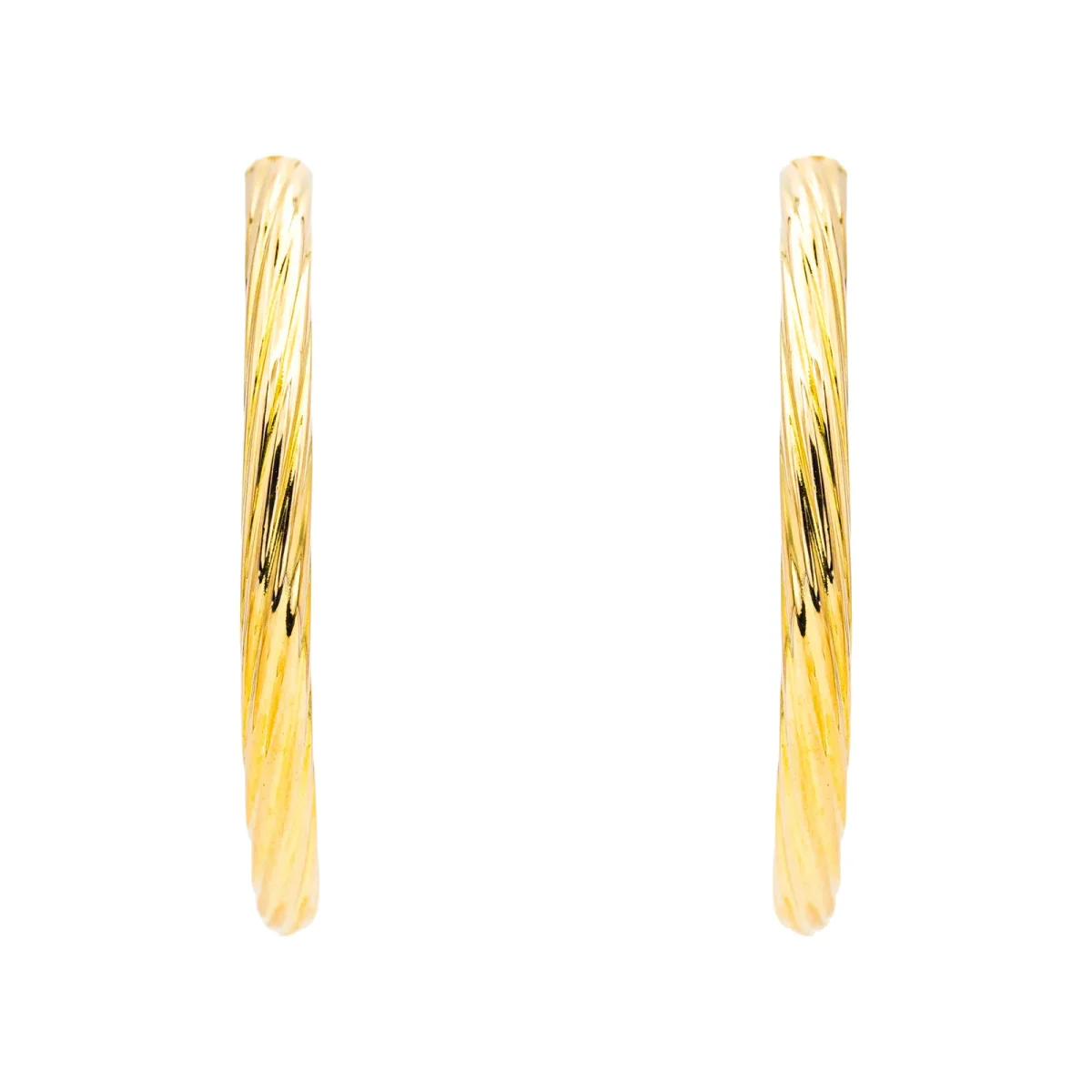 Boucles d'oreilles Créoles Or jaune