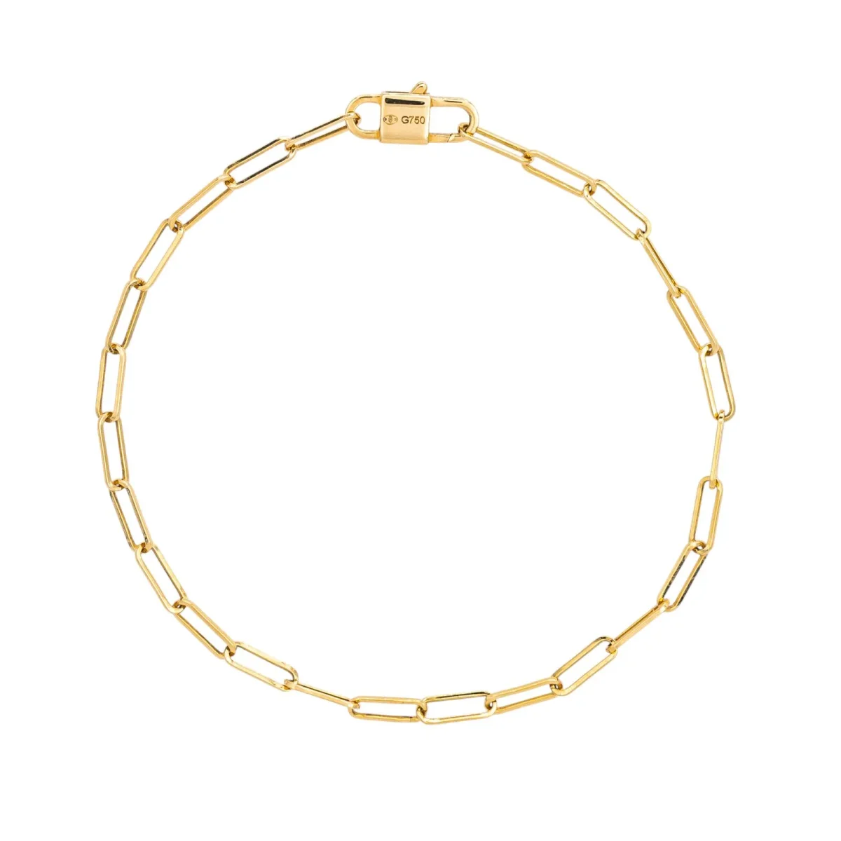 Dinh van Bracelet Maillon Or jaune – Image 5