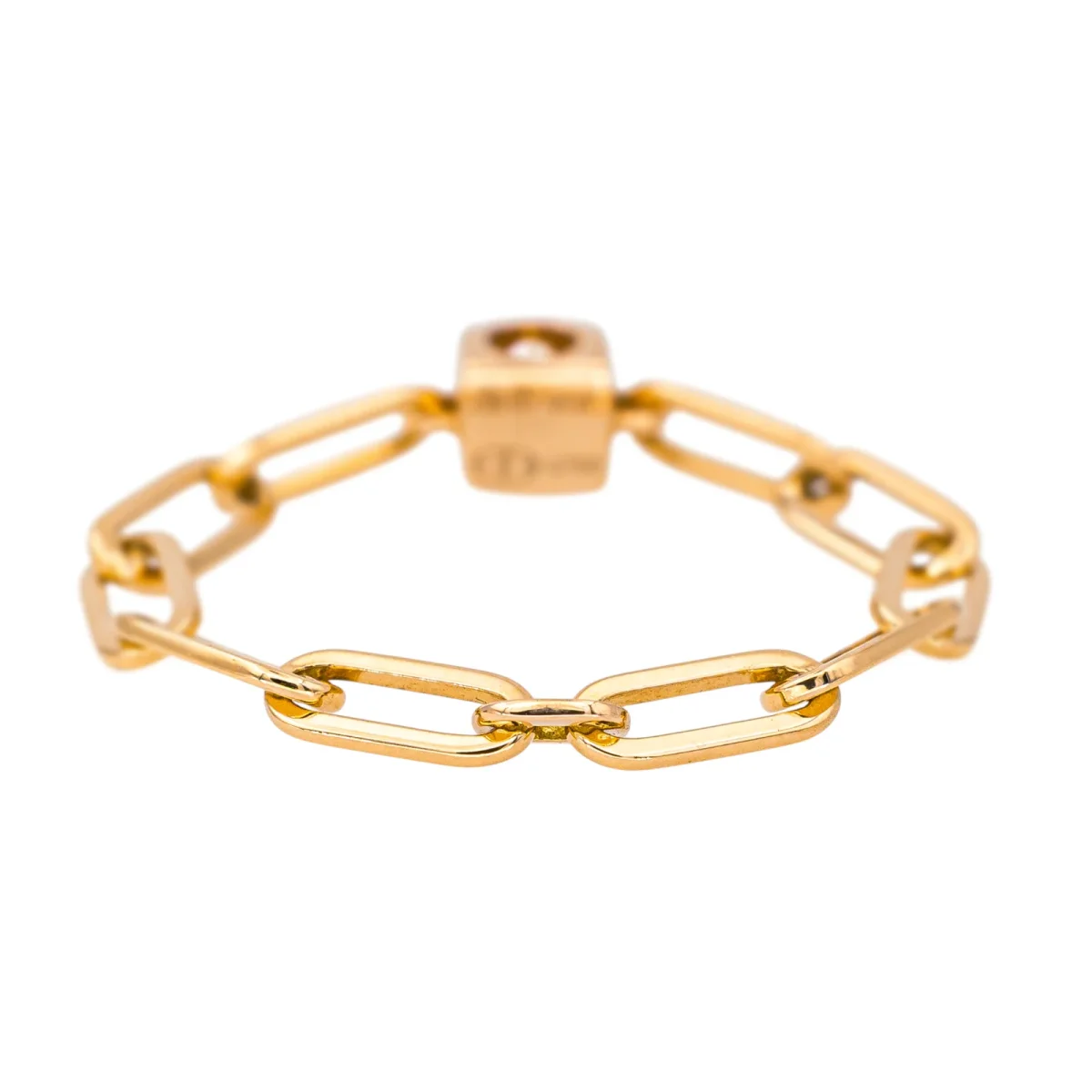 Dinh van Bague Cube Or rose Diamant – Image 7