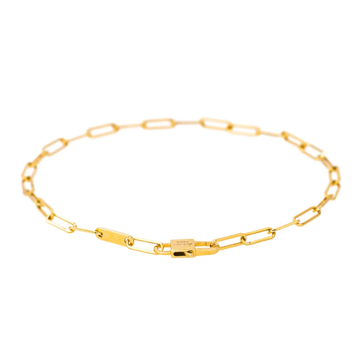 Dinh van Bracelet Maillon Or jaune – Image 3