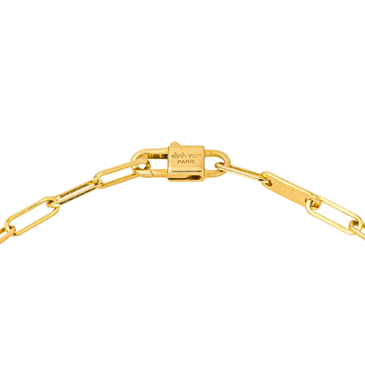 Dinh van Bracelet Maillon Or jaune – Image 4