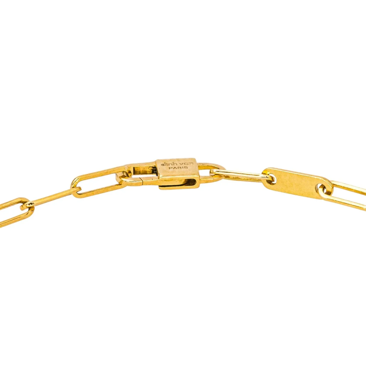 Dinh van Bracelet Maillon Or jaune – Image 6
