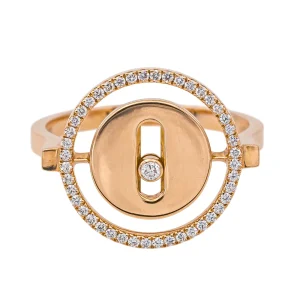 Messika Bague Lucky move Or rose Diamant
