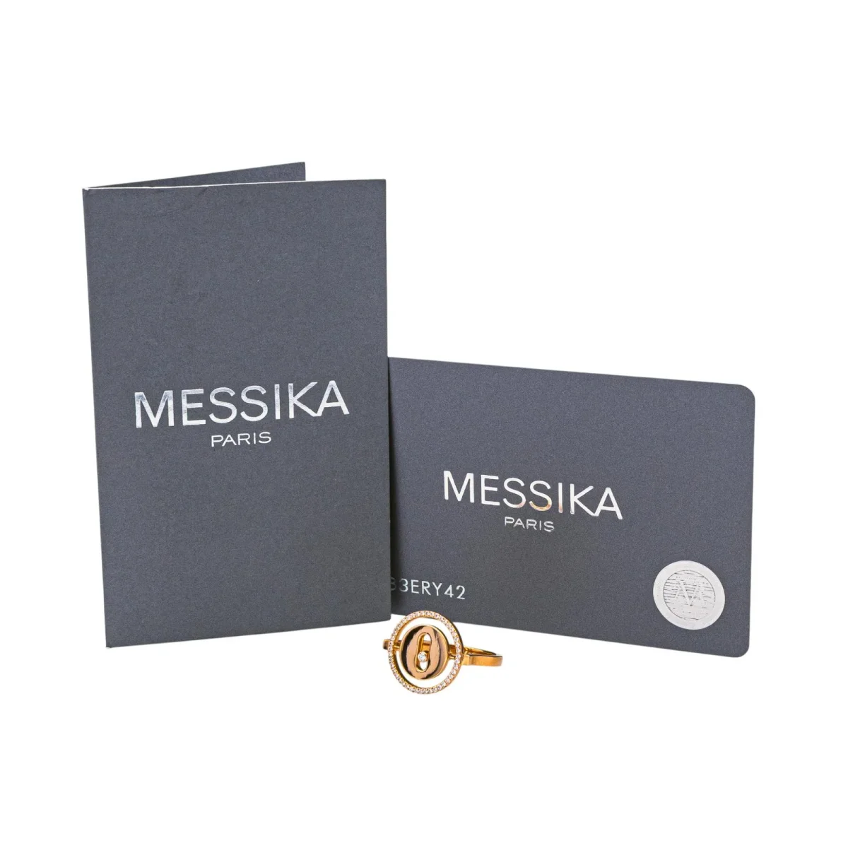 Messika Bague Lucky move Or rose Diamant – Image 4