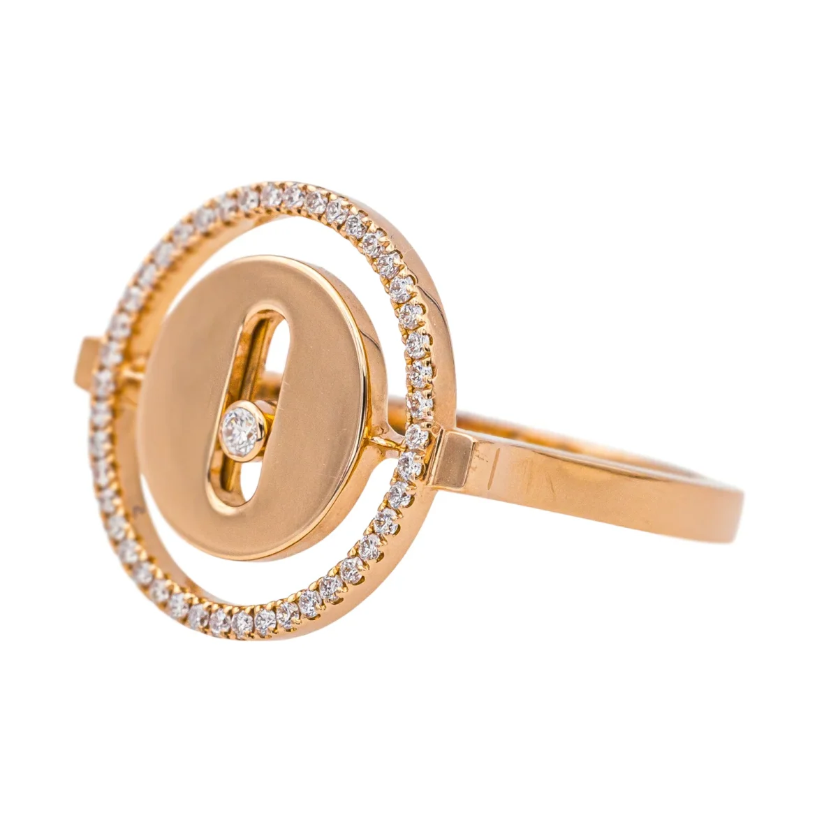 Messika Bague Lucky move Or rose Diamant – Image 5