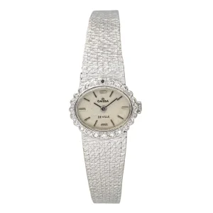 Oméga Montre De ville Or blanc Diamant