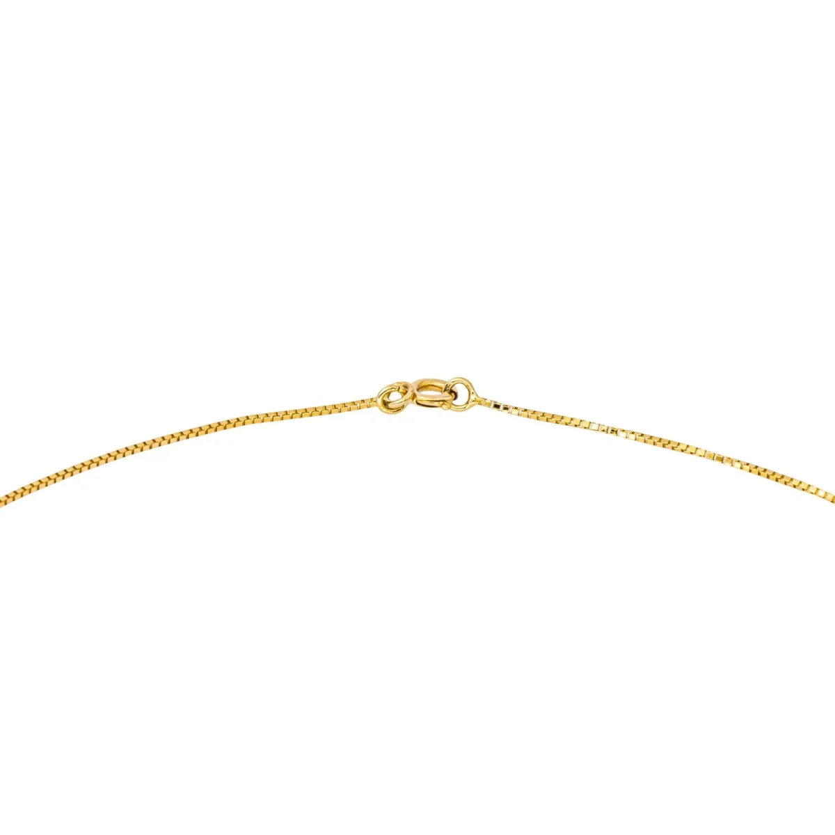 Collier Solitaire Or jaune Diamant – Image 8