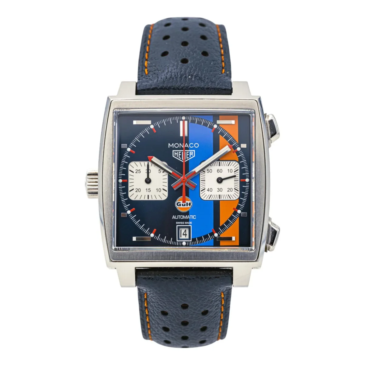 Tag heuer Montre Monaco gulf Acier – Image 2