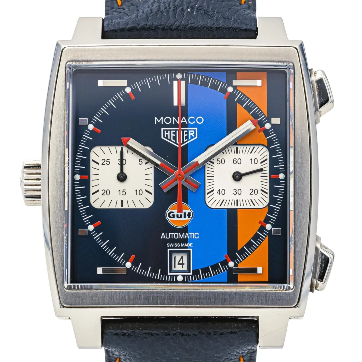 Tag heuer Montre Monaco gulf Acier – Image 7
