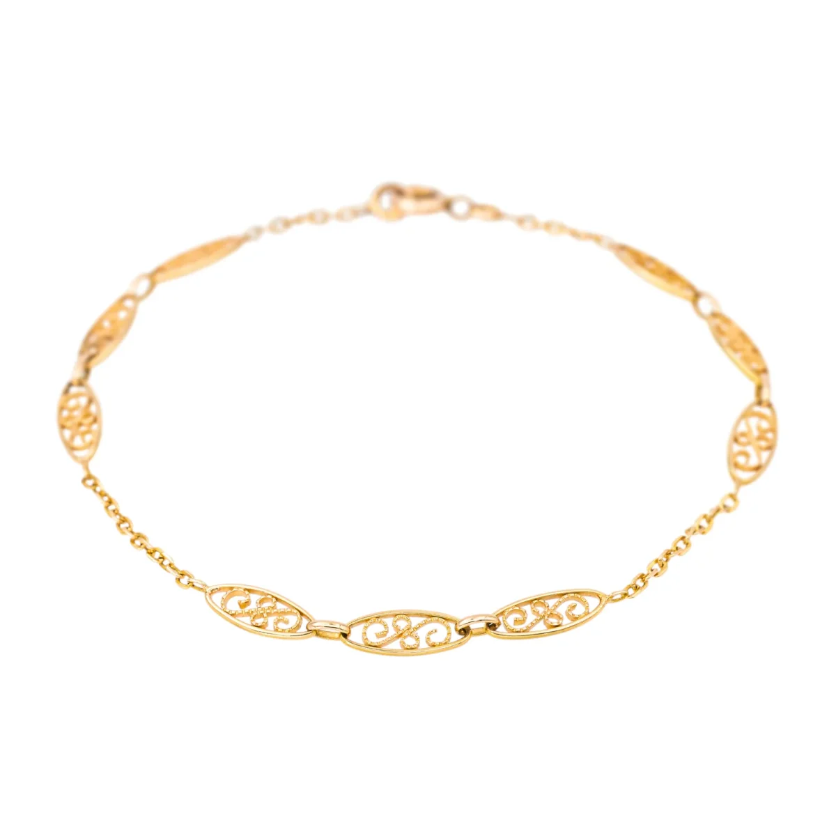 Bracelet Chaîne Or jaune – Image 4