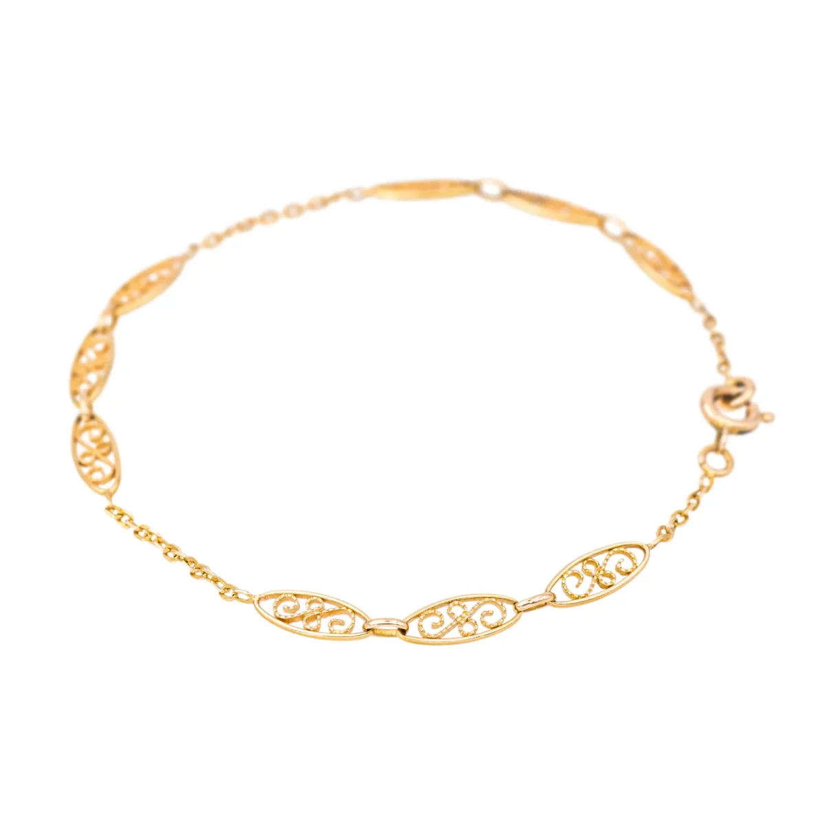 Bracelet Chaîne Or jaune – Image 5