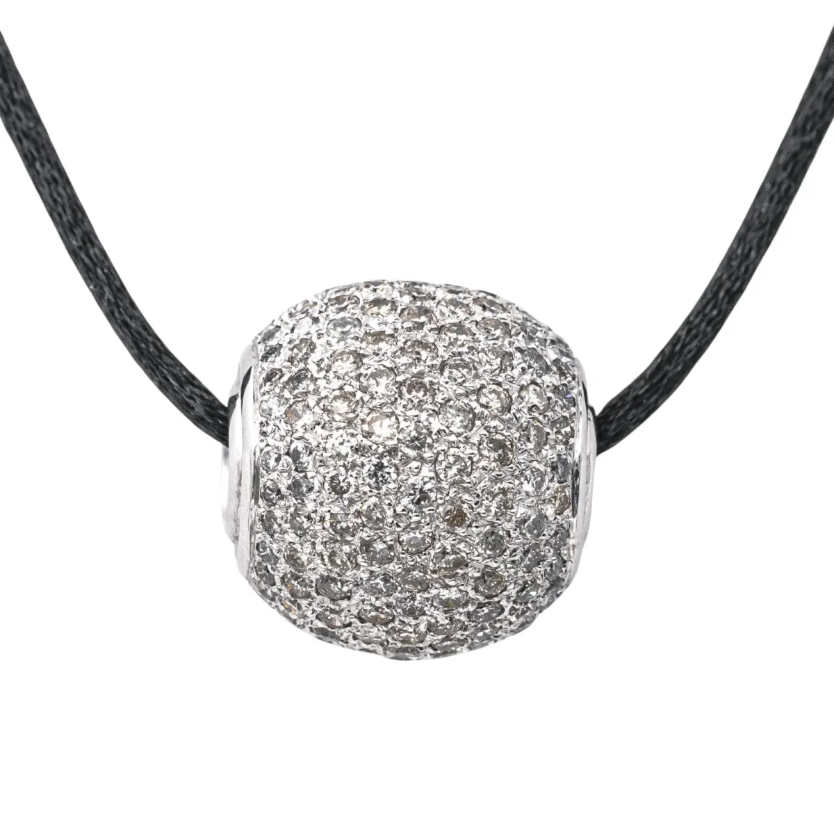 Pendentif Or blanc Diamant – Image 6