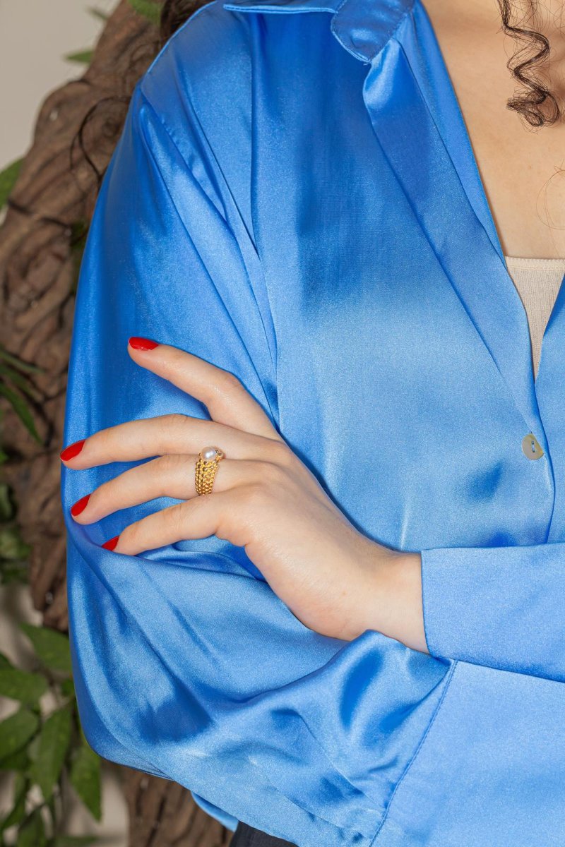 Fred Bague Or jaune Perle – Image 3