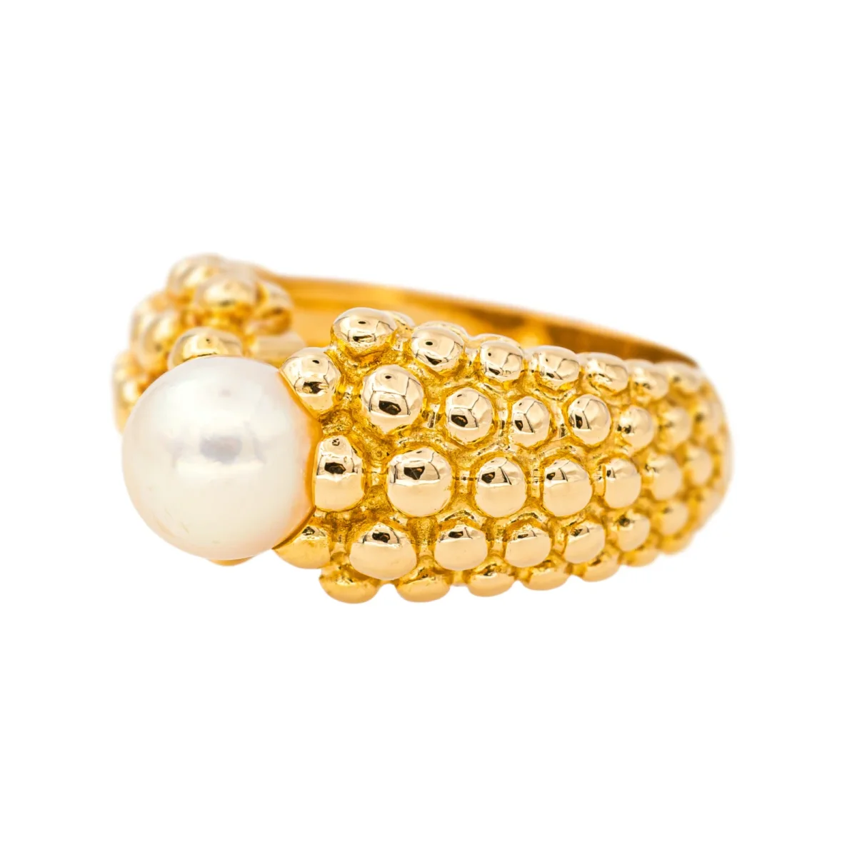 Fred Bague Or jaune Perle – Image 5